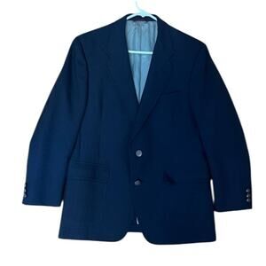 Jack Nicklaus Golden Bear Blue Blazer Sport Coat Men’s 40R Hart Schaffner & Marx